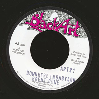 Brent Dowe - Down Here In Babylon  /  The Upsetters - If The Cap Fits