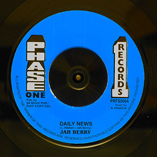 Jah Berry - Daily News  /  Version