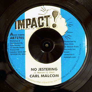 Carl Malcolm - No Jestering  /  Skin, Flesh & Bones - Jestering Dub