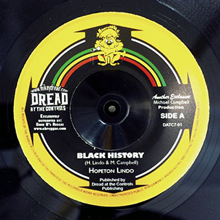 Hopeton Lindo - Black History  /  Mikey Dread, Prince Jammy - Recollection Rock (Version)