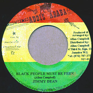Jimmy Dean - Black People Must Be Free  /  Jah Walls All Stars - Black People Dub