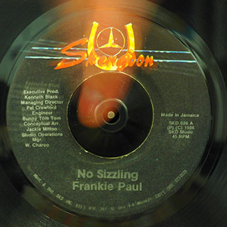 Frankie Paul - No Sizzling  /  Skengdon All Stars - Japanese Style