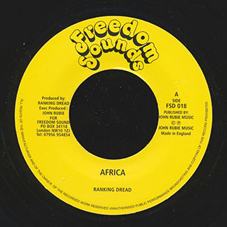 Ranking Dread - Africa  /  King Tubby - Tubbys Dub Plate Mix