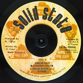 Chester Coke - African Race  /  Solid State All Stars - Version