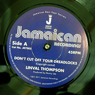 Linval Thompson - Don't Cut Off Your Dreadlocks  /  Version