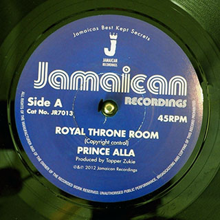Prince Alla - Royal Throne Room  /  Prince Alla - Hail Rastafari