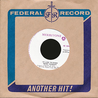 Henry Buckley - I'd Like To Know  /  Lynn Taitt & The Jets - Soul Shot