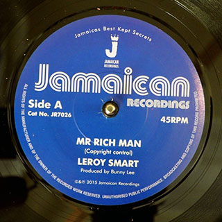 Leroy Smart - Mr. Rich Man  /  Version