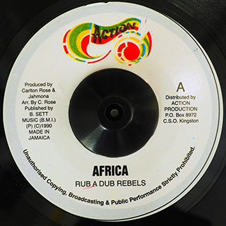 Rub A Dub Rebels - Africa  /  Version