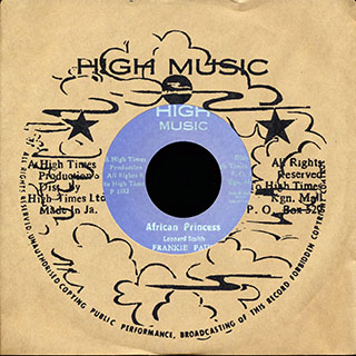 Frankie Paul - African Princess  /  High Times Players - African Style