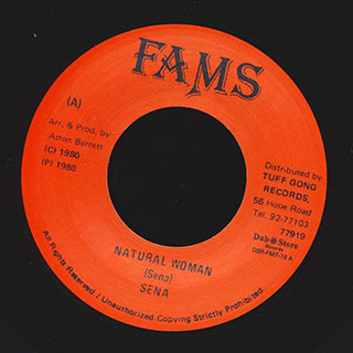 Sena - Natural Woman  /  Tuff Gong All Stars - Version