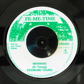 Desmond Young - Warning  /  Version