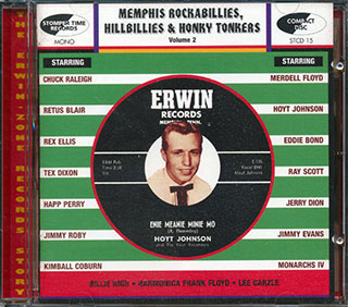 Various - Memphis Rockabillies, Hillbillies & Honky Tonkers, Volume 2: The Erwin Zone Records Story