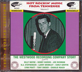 Various - Hot Rockin' Music From Tennessee, Volume 2: The Westwood Recording Company Story