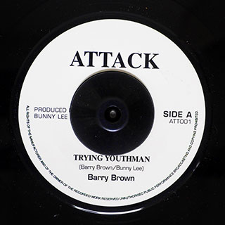 Barry Brown - Trying Youth Man  /  The Aggrovators - Version