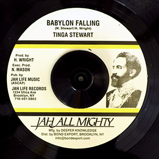 Tinga Stewart - Babylon Falling  /  Jah Life - Super Star Mix Version