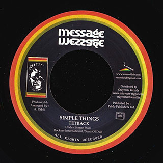 Tetrack - Simple Things  /  Augustus Pablo, Rockers International Band - African Step