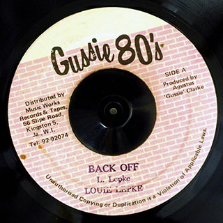 Lui Lepki - Back Off  /  Version