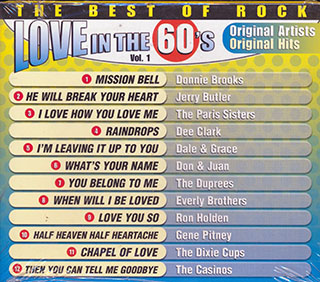 The Everly Brothers, Gene Pitney, Jerry Butler, Etc. - Love In The 60's: The Best Of Rock