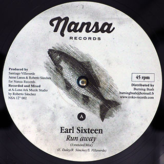 Earl Sixteen - Run Away (Extended Mix)  /  Marcus I - Allience; Lone Ark Riddim Force - Riddim Version