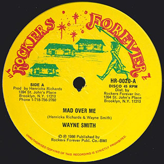 Wayne Smith - Mad Over Me (Extended Mix)  /  Version