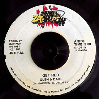Glen DeCosta, Dave Madden - Get Red  /  Glen DeCosta, Dave Madden - Driving Force