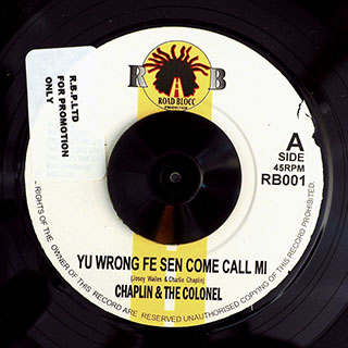 Charlie Chaplin, Josey Wales - Yu Wrong Fe Sen Come Call Mi  /  Charlie Chaplin, Josey Wales - Evening News