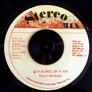 Major Mackerel - Mackerel In A Tin  /  Version