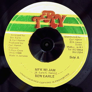 Ben Earle - Mek Wi Jam  /  Tiftam Crew - Version