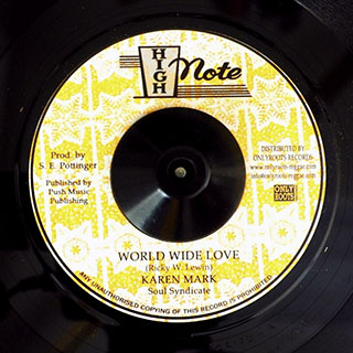 Karen Mark - World Wide Love  /  Soul Syndicate - World Wide Dub