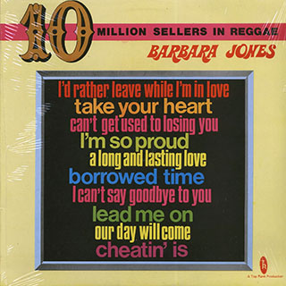Barbara Jones - 10 Million Sellers In Reggae