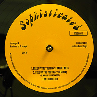 Time Unlimited - Free Up The Youths (Straight Mix); Time Unlimited - Free Up The Youths (Vibes Mix)  /  High Times Players - Free Up The Youths Version