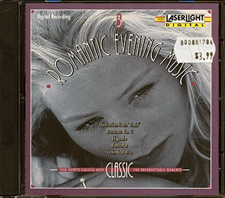 Beethoven, Massenet, Dvorak, Etc. - Romantic Evening Music For Violin Volume 1