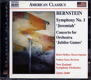 Bernstein, Helen Medlyn, Nathan Gunn, New Zealand Symphony Orchestra - Symphony No. 1 + Concerto For Orchestra 'Jubilee Games'