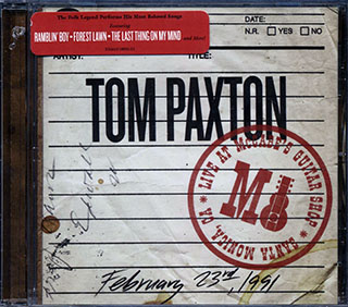 Tom Paxton - Tom Paxton Live At McCabe's Guitar