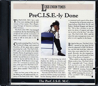 The PreC.I.S.E. MC - PreC.I.S.E.-Ly Done