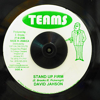 David Jahson - Stand Up Firm  /  Version