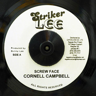 Cornell Campbell - Screw Face  /  The Aggrovators - Screw Dub