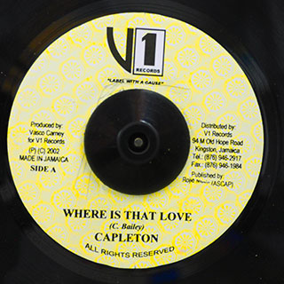 Capleton - Where Is That Love  /  Version
