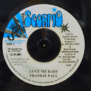 Frankie Paul - Love Me Baby  /  Version