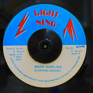 Stepping Miguel - More Bawling  /  Version