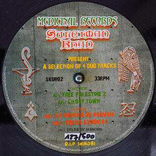 Suleiman Khan - Le Mantra Du Pouvoir; Suleiman Khan - Rocka Syndicat  /  Suleiman Khan - Free Palestine; Suleiman Khan - Ghost Town