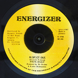 Papa Biggy - Respect Due  /  Version