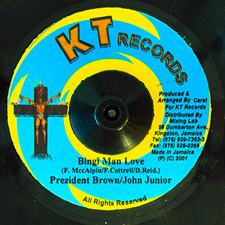 Prezident Brown, John Junior - Bingi Man Love  /  Mozam - Reggae For Sure