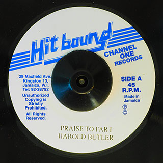 Harold Butler - Praise To Far I  /  Version