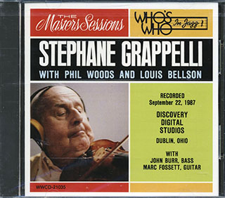 Stephane Grappelli, Phil Woods, Louis Bellson - Recorded September 22, 1987