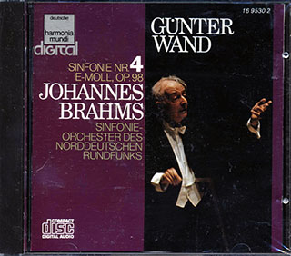 Gunter Wand, Sinfonieorchester Des Norddeutschen Rundfunks, Johannes Brahms - Sinfonie Nr. 4 E-Moll, Opus 98
