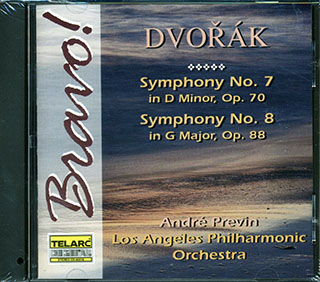 Andre Previn, Los Angeles Philharmonic Orchestra - Dvorak Symphony No. 7 In D Minor, Op. 70 Symphony No. 8 In G Major, Op. 88