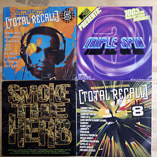 Shabba Ranks, Tiger, Chaka Demus, Conroy Smith, Frankie Paul, Pinchers, Etc. - Lot #288434: 4 USED Reggae Vinyl LPs
