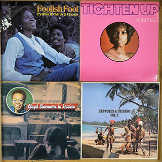 Lloyd Charmers, The Heptones, Cynthia Richards, Etc. - Lot #288490: 4 USED Reggae Vinyl LPs